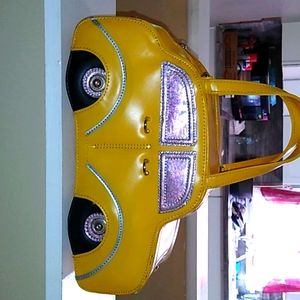 YELLOW TAXI CAB PURSE